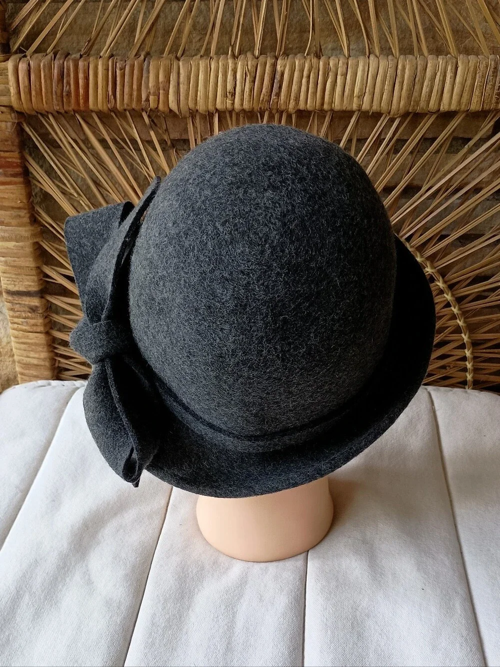 C. C Exclusives Women's WOOL Hat With Bow